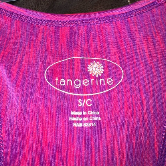 Tangerine tank top - Picture 2 of 4